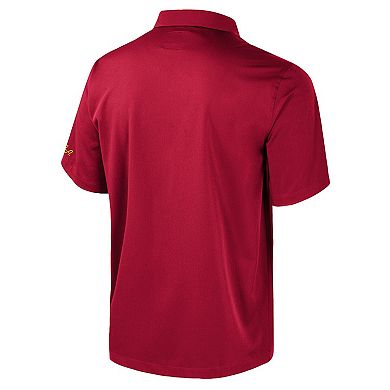 Men's Colosseum Cardinal Iowa State Cyclones Strike Bowling Button-Up Shirt