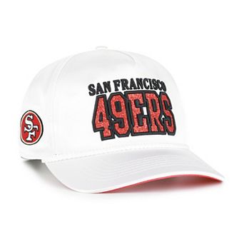 Women's '47 White San Francisco 49ers Outspoken Hitch Adjustable Hat