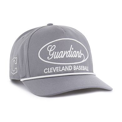 Men's '47 Gray Cleveland Guardians Foundational Hitch Adjustable Hat