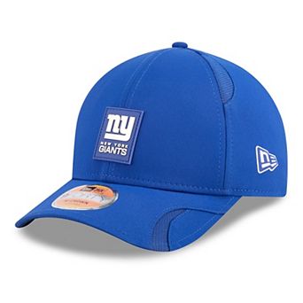 Youth New Era Royal New York Giants 2025 Sideline 9FORTY Adjustable Hat