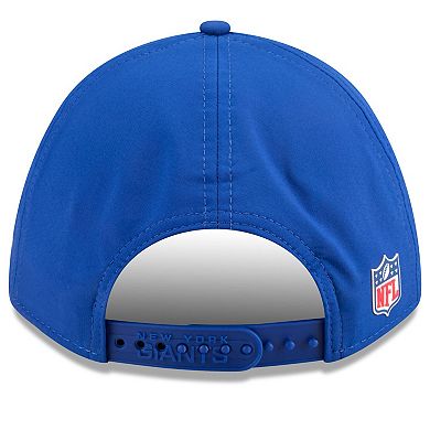 Youth New Era Royal New York Giants 2025 Sideline 9FORTY Adjustable Hat