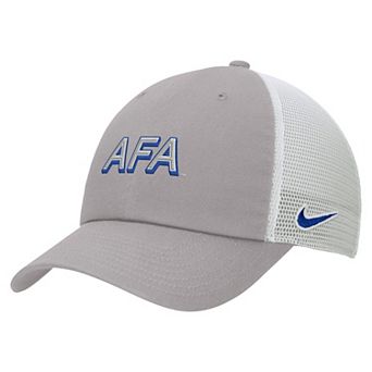 Men's Nike Pewter Air Force Falcons On-Field Club Adjustable Trucker Hat