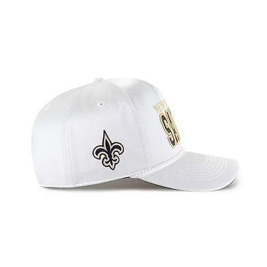 Women's '47 White New Orleans Saints Outspoken Hitch Adjustable Hat