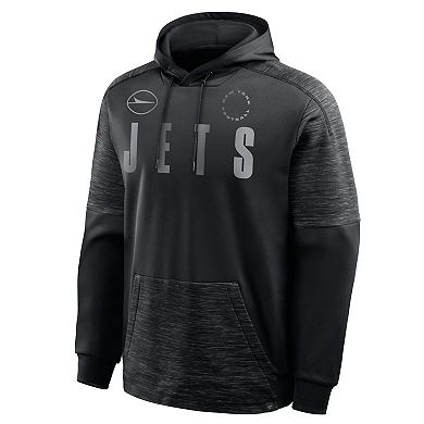 Men's Fanatics Black New York Jets Chip Shot Pullover Hoodie