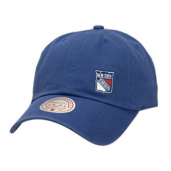 Women's Mitchell & Ness Blue New York Rangers Micro Lefty Adjustable Hat