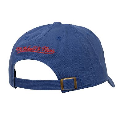 Women's Mitchell & Ness Blue New York Rangers Micro Lefty Adjustable Hat
