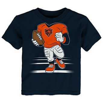 Toddler Outerstuff Navy Chicago Bears Game Fit T-Shirt