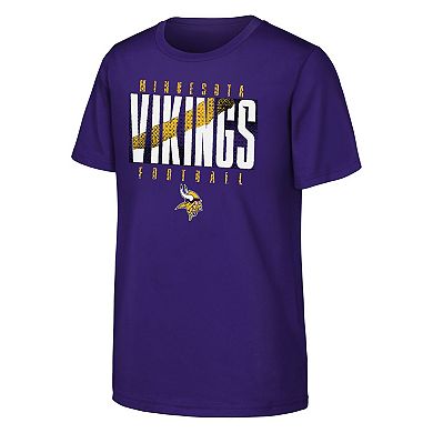 Youth Outerstuff Purple Minnesota Vikings Posterize T-Shirt