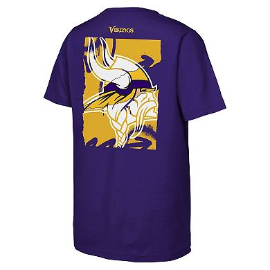 Youth Outerstuff Purple Minnesota Vikings Posterize T-Shirt