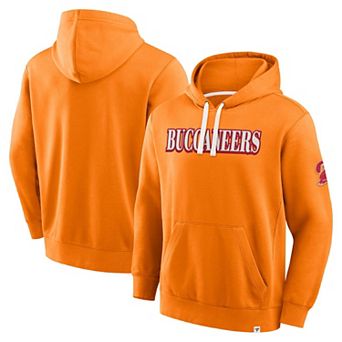 Men's Fanatics Orange Tampa Bay Buccaneers New Horizons Heritage Pullover Hoodie