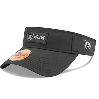 Men's New Era Black Las Vegas Raiders 2025 Sideline Visor