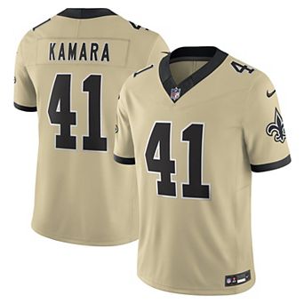 Men's Nike Alvin Kamara Gold New Orleans Saints Gameday Golds Alternate Vapor F.U.S.E. Limited Jersey