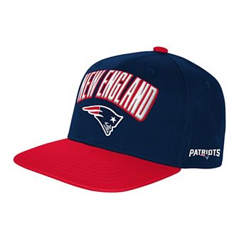 Youth Outerstuff Navy New England Patriots Essentials Adjustable Hat