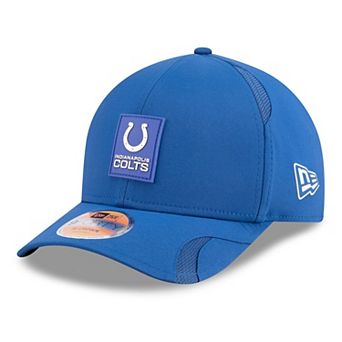 Youth New Era Royal Indianapolis Colts 2025 Sideline 9FORTY Adjustable Hat