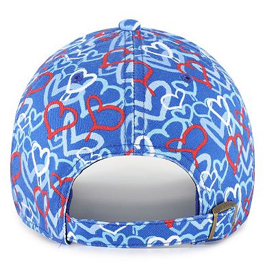 Girls Preschool '47 Royal Buffalo Bills Mural Clean Up Adjustable Hat