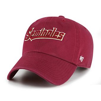 Men's '47 Garnet Florida State Seminoles Clean Up Adjustable Hat