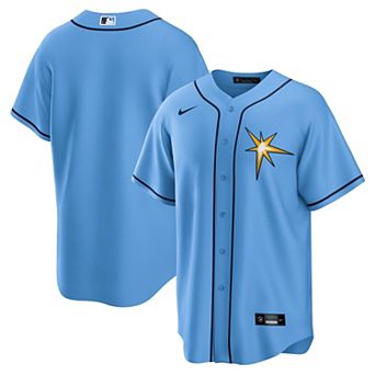 Men's Nike Light Blue Tampa Bay Rays Spring Training Replica Team Jersey