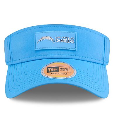 Men's New Era Powder Blue Los Angeles Chargers 2025 Sideline Visor