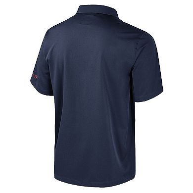 Men's Colosseum Navy Illinois Fighting Illini Strike Bowling Button-Up Shirt