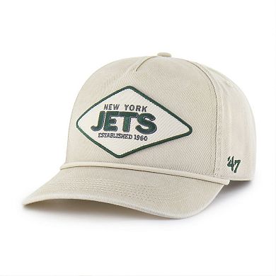 Men's '47 Khaki New York Jets Cairn Hitch Adjustable Hat