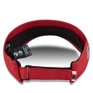 Men's New Era Cardinal Arizona Cardinals 2025 Sideline Visor