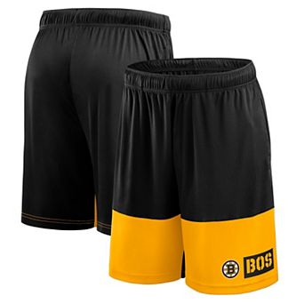 Men's Logo Athletic Black Boston Bruins Best of the Best Shorts