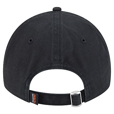 Men's New Era Black Philadelphia Flyers Deceptor 9TWENTY Adjustable Hat