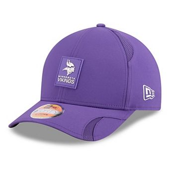 Youth New Era Purple Minnesota Vikings 2025 Sideline 9FORTY Adjustable Hat