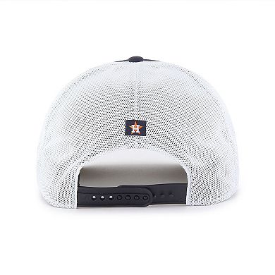 Men's '47 Navy Houston Astros Brrr Downburst Mesh Hitch Adjustable Hat