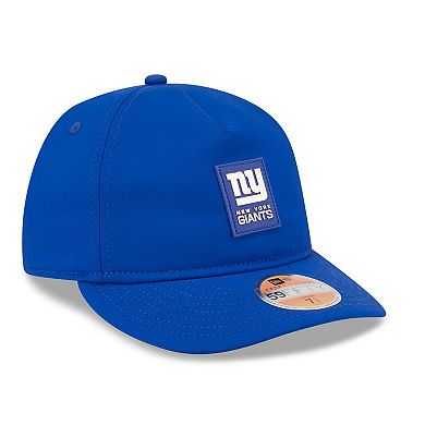 Men's New Era Royal New York Giants 2025 Sideline Retro Crown 59FIFTY Fitted Hat