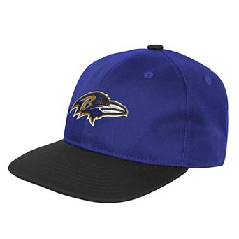 Youth Outerstuff Purple Baltimore Ravens True Retro Adjustable Hat