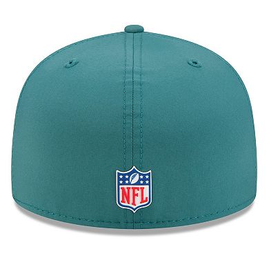 Men's New Era Midnight Green Philadelphia Eagles 2025 Sideline 59FIFTY Fitted Hat