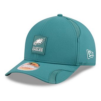 Youth New Era Midnight Green Philadelphia Eagles 2025 Sideline M-Crown 9FORTY Adjustable Hat