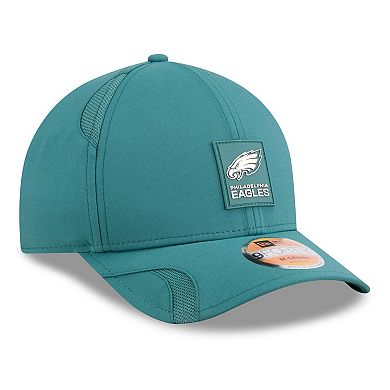 Youth New Era Midnight Green Philadelphia Eagles 2025 Sideline M-Crown 9FORTY Adjustable Hat