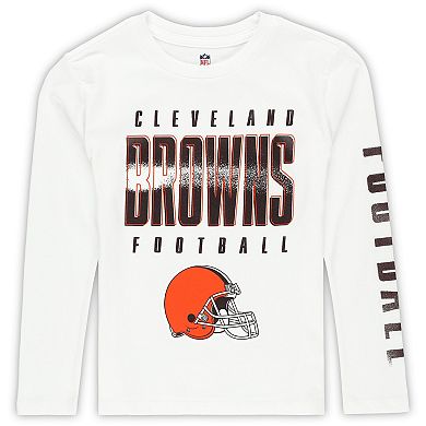Preschool Outerstuff Cleveland Browns The Mix Combo T-Shirt Set