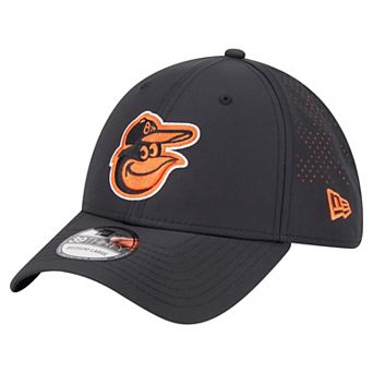 Men's New Era Black Baltimore Orioles Night 39THIRTY Flex Hat