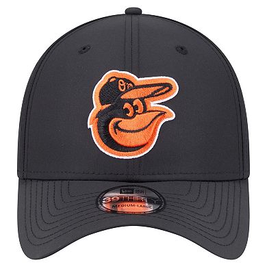 Men's New Era Black Baltimore Orioles Night 39THIRTY Flex Hat