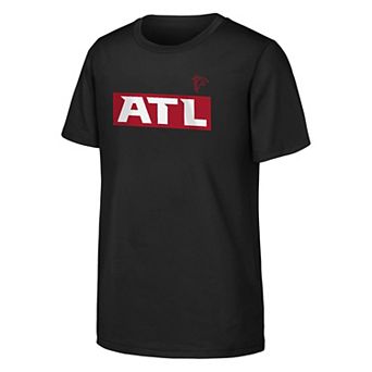 Youth Outerstuff Black Atlanta Falcons Team Spirit T-Shirt