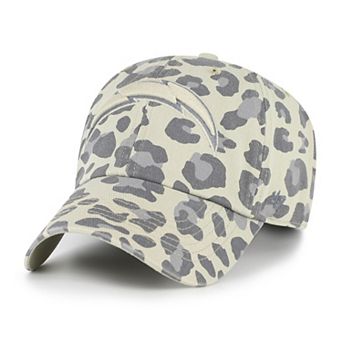 Women's '47 Gray Los Angeles Chargers Bagheera Clean Up Adjustable Hat
