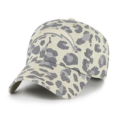 Women's '47 Gray Los Angeles Chargers Bagheera Clean Up Adjustable Hat