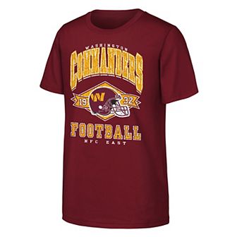 Youth Outerstuff Burgundy Washington Commanders Kick Off T-Shirt