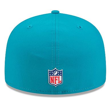 Men's New Era Teal Jacksonville Jaguars 2025 Sideline 59FIFTY Fitted Hat
