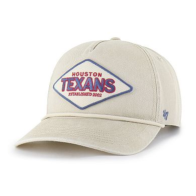 Men's '47 Khaki Houston Texans Cairn Hitch Adjustable Hat