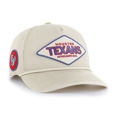 Men's '47 Khaki Houston Texans Cairn Hitch Adjustable Hat