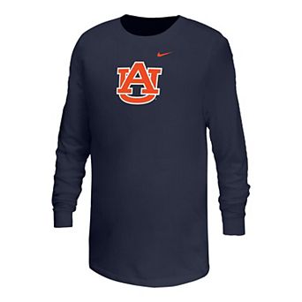 Youth Nike Navy Auburn Tigers Core Long Sleeve T-Shirt