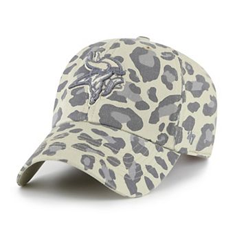 Women's '47 Gray Minnesota Vikings Bagheera Clean Up Adjustable Hat