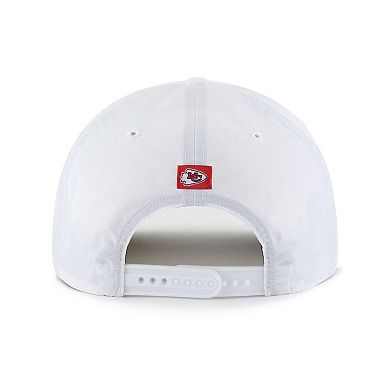 Men's '47 White Kansas City Chiefs Brrr Fairway Hitch Adjustable Hat