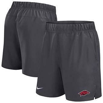 Men's Nike Anthracite Arkansas Razorbacks Performance Victory Shorts