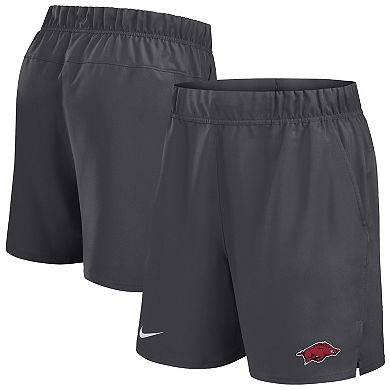 Men's Nike Anthracite Arkansas Razorbacks Performance Victory Shorts