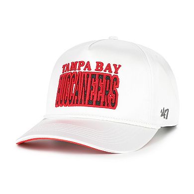 Women's '47 White Tampa Bay Buccaneers Outspoken Hitch Adjustable Hat